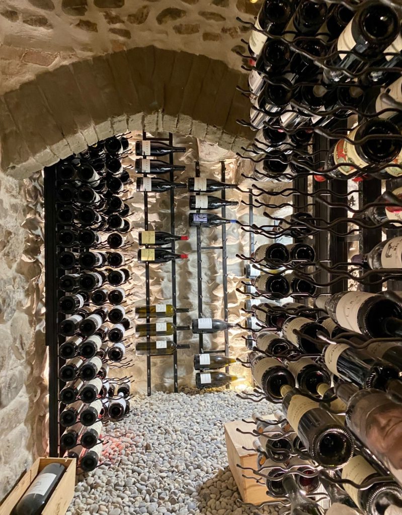 Floor to Ceiling Wine Cellar